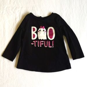joe fresh halloween graphic long sleeve shirt 6-12 months baby girl